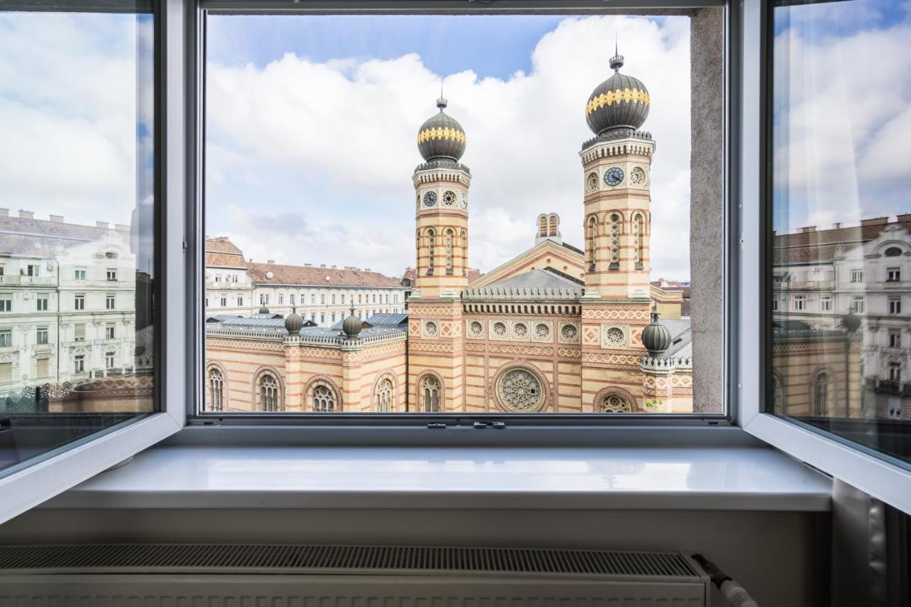 Breathless Panorama Synagogue Elegant Attic Free Parking Reservation Needed Budapeszt Zewnętrze zdjęcie